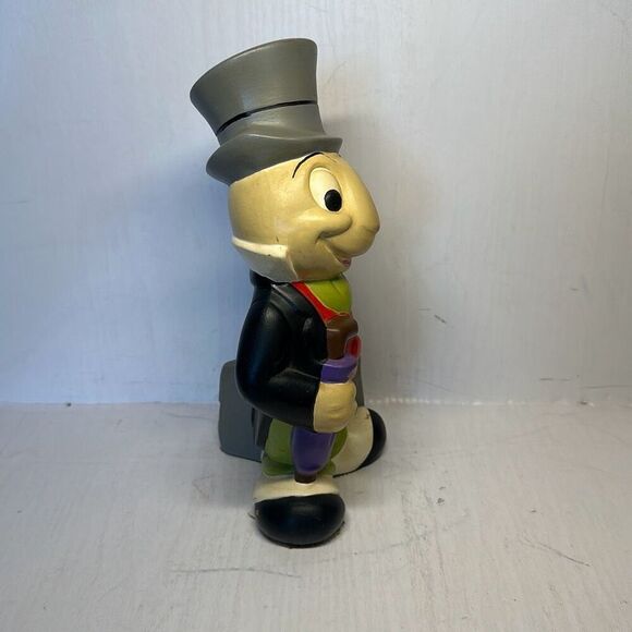 VTG Walt Disney Jiminy Cricket Ceramic Statue Figure Hand Painted 9.5” - Picture 9 of 9